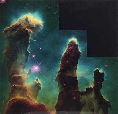 Lot 119 - Hubble Images - NASA, Durst Lamda Print - M16, Eagle Nebula, NGC6611, 90.5cm x 92.5cm