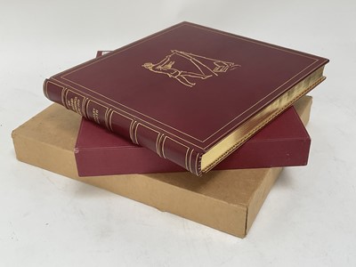 Lot 897 - Sir Alfred Munnings, A Centenary Tribute, signed by Stanley Booth, limited edition 58/100, leather bound in slipcase and orignal cad box