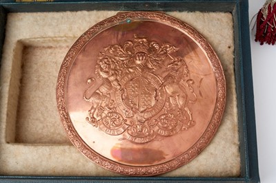 Lot 108 - H.M.King George V, fine Letters patent and Great Seal of England in fitted box