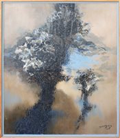 Lot 1190 - *Glyn Morgan (1926 - 2015), oil on canvas -...