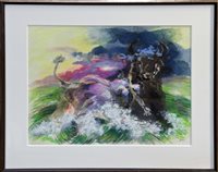 Lot 1191 - *Glyn Morgan (1926 - 2015), mixed media on...