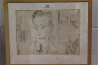 Lot 1096 - *Glyn Morgan (1926 - 2015), pen on paper -...
