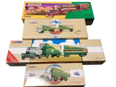 Lot 1867 - Corgi Classics diecast Circus Vehicles including Pinder (x10), Billy Smart's (x3) and Heritage Limited edition (x6) (19 total)