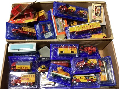 Lot 1868 - Mixed Lot of Diecast Circus Vehicles, mostly packaged (5 boxes)