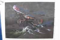 Lot 1086 - *Glyn Morgan (1926 - 2015), oil on canvas -...