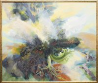 Lot 1087 - *Glyn Morgan (1926 - 2015), oil on canvas -...