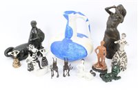 Lot 1199 - *Glyn Morgan (1926 - 2015), bronze glazed...