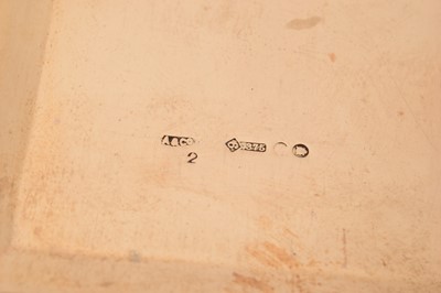 Lot 576 - 9ct gold cigarette case by Asprey & Co