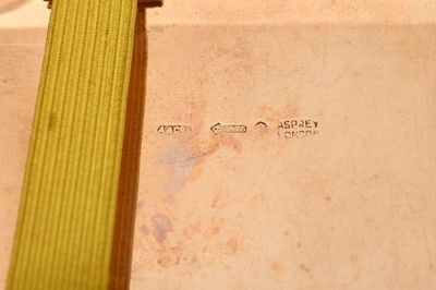 Lot 576 - 9ct gold cigarette case by Asprey & Co