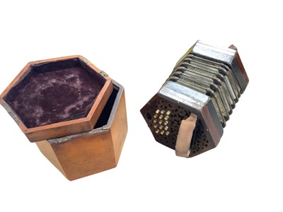 Lot 2207 - Concertina in case