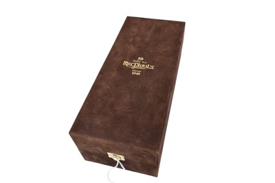 Lot 151 - One bottle, Macphail's Highland Malt Scotch Whisky, distilled 1940, 40%, 75cl, numbered 0103, in sealed cut glass decanter with certificate in orignal fitted case