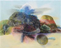 Lot 1092 - *Glyn Morgan (1926 - 2015), oil on canvas -...