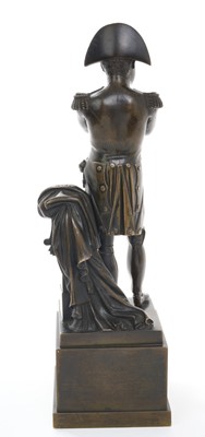 Lot 98 - 19th century French bronze figure of Emperor Napoleon I