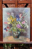 Lot 1094 - *Glyn Morgan (1926 - 2015), oil on board -...