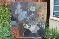 Lot 1073 - *Glyn Morgan (1926 - 2015), oil on board -...