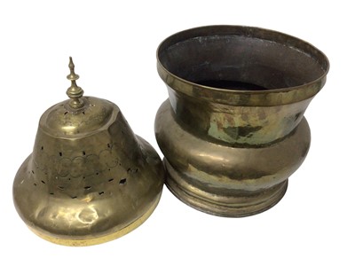 Lot 785 - An 18th Century Dutch brass brazier