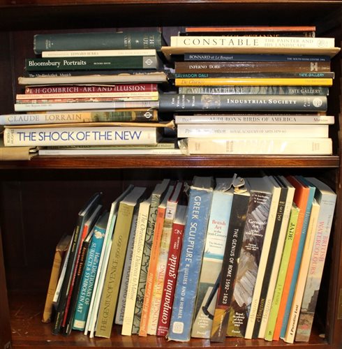 Lot 1201 - Large quantity of art reference Bookss