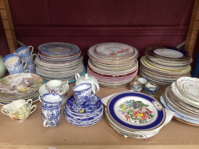 Lot 704 - Lot Victorian and later decorated china