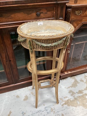 Lot 1206 - Gilt wood jardiniere