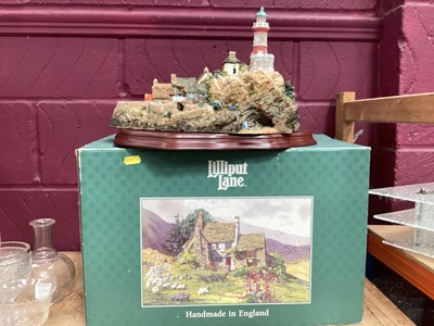 Lot 703 - Lilliput lane lighthouse