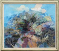 Lot 1079 - *Glyn Morgan (1926 - 2015), oil on canvas -...