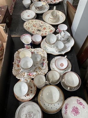 Lot 160 - Collection of predominantly 18th century English porcelain items