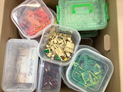 Lot 1778 - Large quantity of loose Lego, including Star Wars (6 boxes)