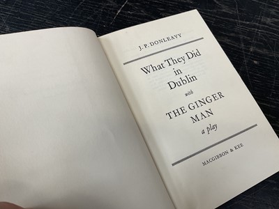 Lot 1725 - Box of modern first editions, some signed