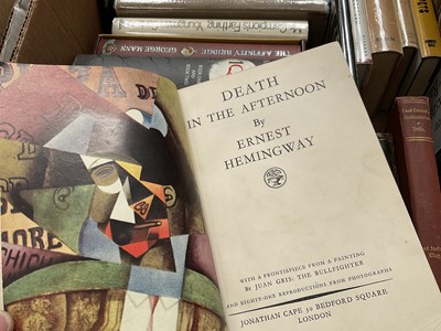 Lot 1725 - Box of modern first editions, some signed