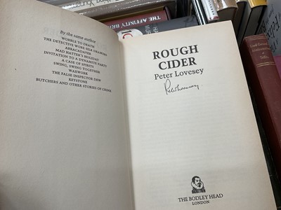 Lot 1725 - Box of modern first editions, some signed