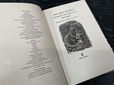 Lot 1725 - Box of modern first editions, some signed