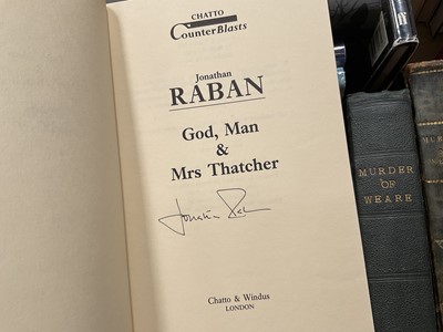 Lot 1725 - Box of modern first editions, some signed