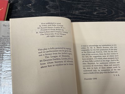 Lot 1723 - T. S. Elliot, five publications, first editions