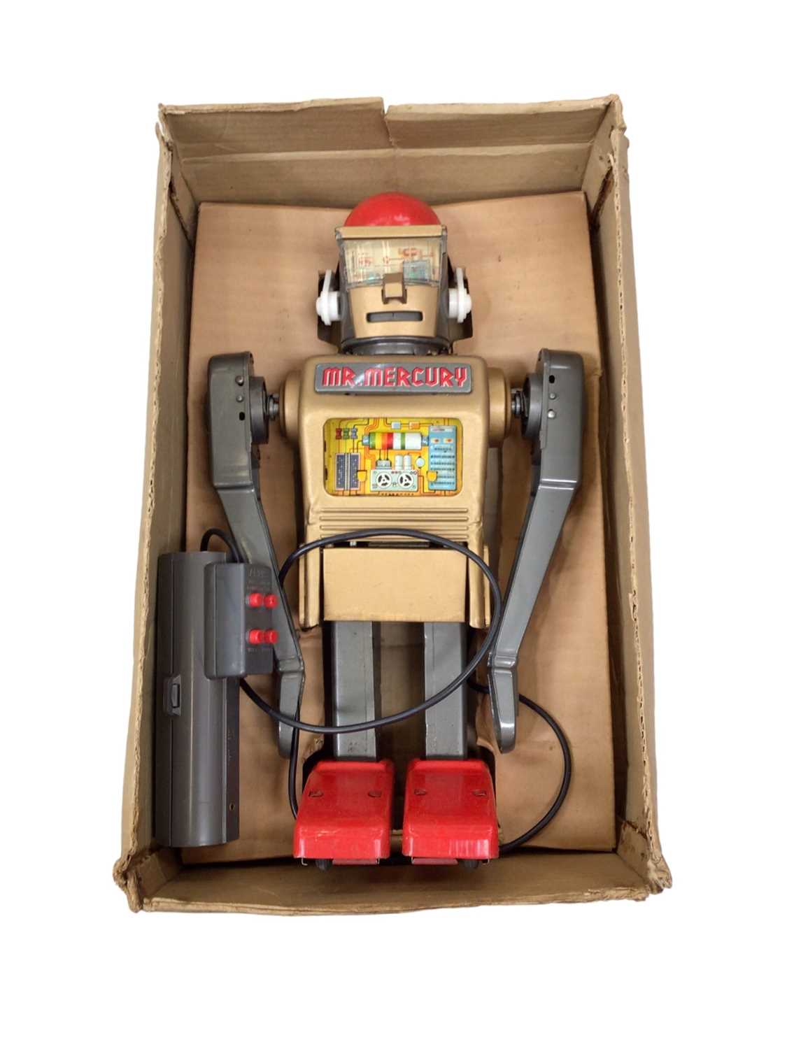 Lot 1914 - Japanese Marx Toys Mr Mercury Battery