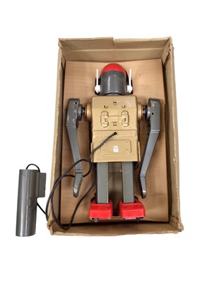 Lot 1914 - Japanese Marx Toys Mr Mercury Battery