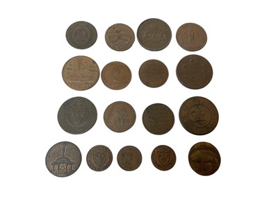 Lot 402 - G.B. - Mixed 18th-19th century copper tokens