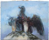 Lot 1099 - *Glyn Morgan (1926 - 2015), oil on canvas -...