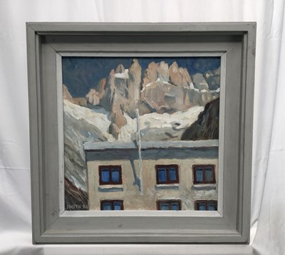 Lot 183 - Peter Smith b. 1931 Leigh-on-Sea artist oil on board - South Face of La Meige signed and dated '94