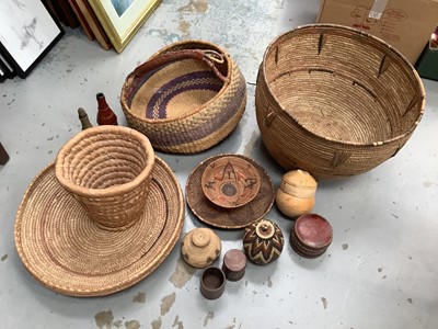 Lot 549 - Small group of tribal baskets