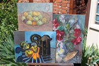 Lot 1106 - *Glyn Morgan (1926 - 2015), oil on canvas -...
