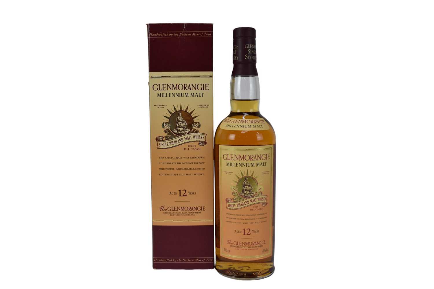 Lot 20 - One bottle, Glenmorangie Millennium Malt