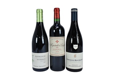 Lot 30 - Three bottles, L'Hospitalet de Gazin Pomerol 2006, Chassagne-Montrachet Fontaine-Gagnard 2018 and Les Chaillots Vielles Vignes 2019