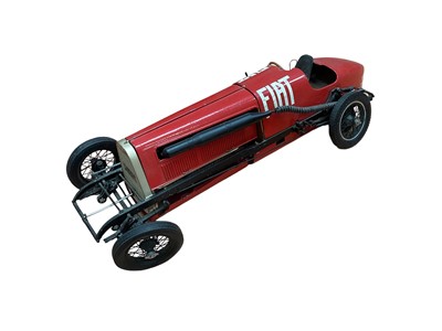 Lot 1918 - Box of tin plate including Tri Ang Minic Ambulance, British Rail Lorry, Wells Brimtoy bus, Japanese car, Areoplane, airship.