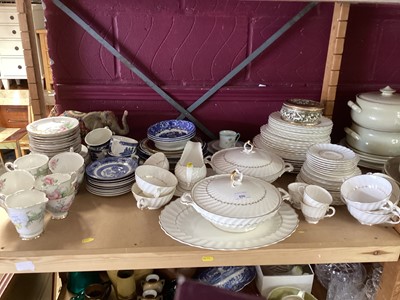 Lot 650 - Royal Doulton Adrian Pattern dinner service , Denby breakfast ware and lot decorated teaware, china and glassware