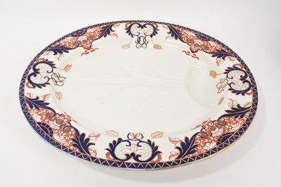 Lot 299 - Crown Derby meat dish