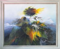 Lot 1140 - *Glyn Morgan (1926 - 2015), oil on canvas -...