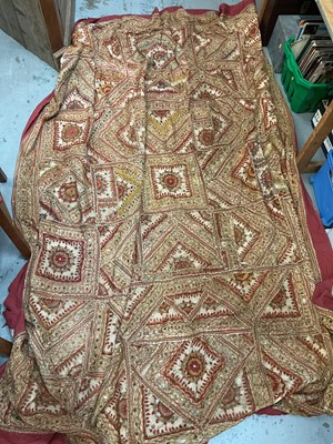 Lot 663 - Large Rajasthani embroidery