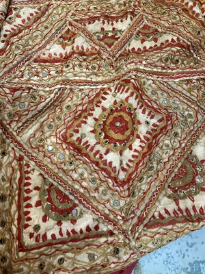 Lot 663 - Large Rajasthani embroidery