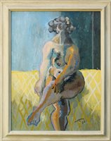 Lot 1006 - *Glyn Morgan (1926 - 2015), oil on board -...