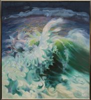 Lot 1023 - *Glyn Morgan (1926 - 2015), oil on canvas -...